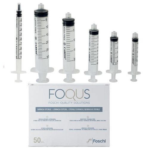ポリプロピレン製シリンジ - Foqus  - Foschi - 獣医用 / 1ml / 10ml