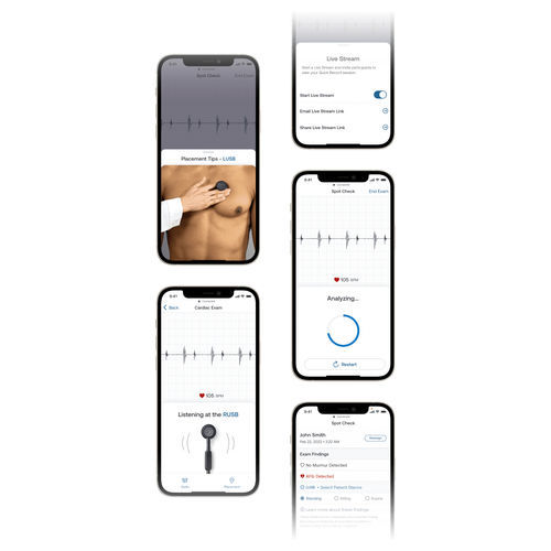 キャプチャーソフト - Eko Devices - 医療用 / 診療所用 / 心臓