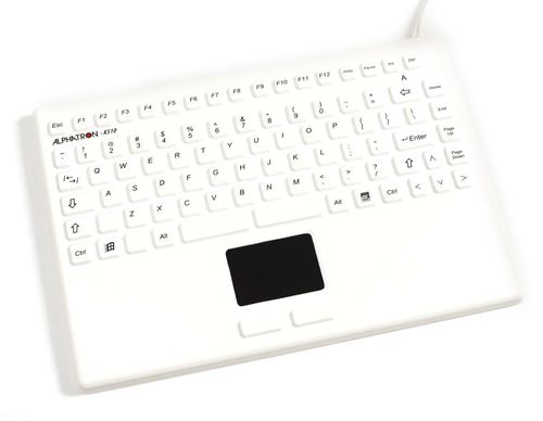 タッチパッド付き医療用キーボード - K510 - ALPHATRON MEDICAL GmbH - シリコン