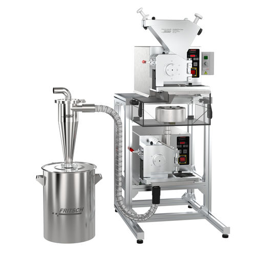 ナイフ式粉砕機 - PULVERISETTE 19 large/PULVERISETTE 19 - Fritsch - サイクロン / 食品産業用 / 集塵機付