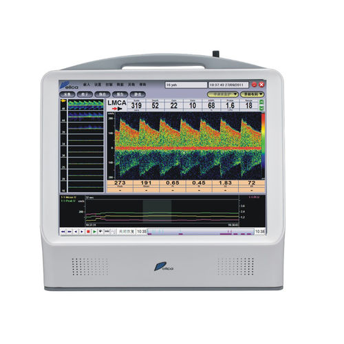 経頭蓋超音波ドップラー - EMS-9PB - Shenzhen Delica Medical Equipment - 卓上 / タッチパネル付き
