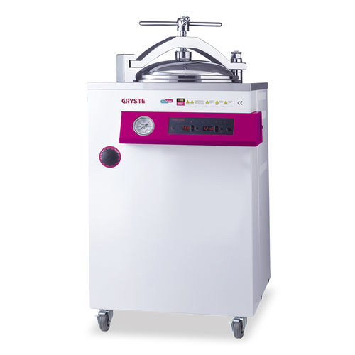 実験用オートクレーブ - PURISTER - CRYSTE - 床置き / コンパクト / 移動式