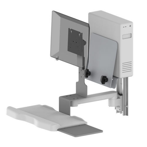 壁取り付け式コンピューターワークステーション - WM500-100-08 - Coriton Instrument Co., Ltd. - 医療用 / ラップトップ用 / 傾斜