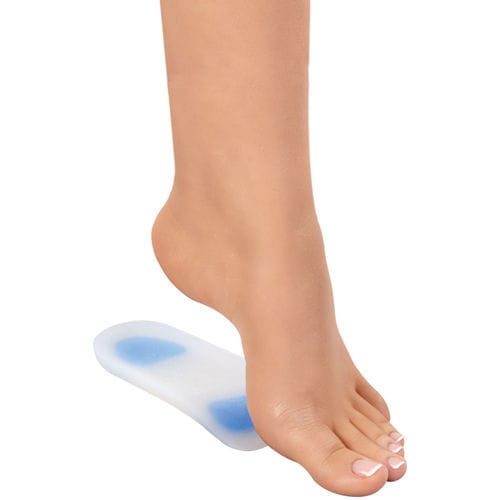 踵用パッド付き整形外科3/4インソール - 405 - Kosemed Orthopedics - 大人用