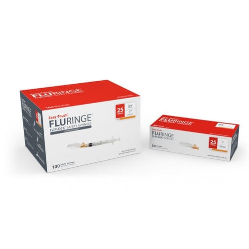 1mlシリンジ - EasyTouch® Fluringe® - MHC Medical Products - 3ml / 安全機構付き