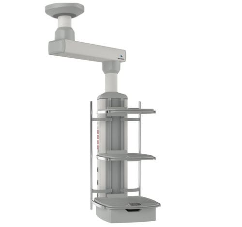 天井取付け医療ペンダント - MG-PENx-S-z - Megasan Medical Gas Systems - 集中治療用 / 麻酔 / 単アーム式