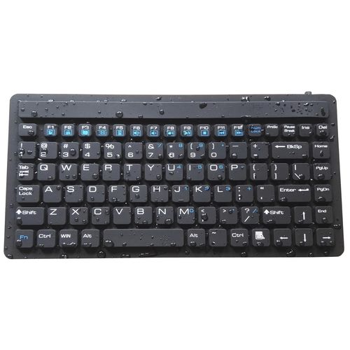 シリコン医療用キーボード - P-M272 - PAC Technology - 抗菌性 / 消毒可能 / 密閉