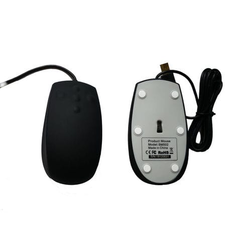 レーザー医療用マウス - SM502 - PAC Technology - USB接続 / シリコン / 防水