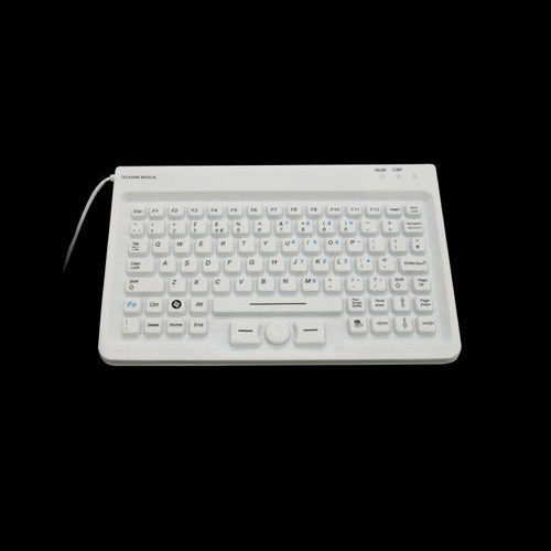 シリコン医療用キーボード - P-M230-MS - PAC Technology - USB / 防水 / 抗菌性
