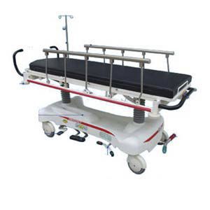 救急用ストレッチャー - TK-T204B - TENKO MEDICAL SYSTEM CORP - 輸送用 / 油圧式 / 1セクション