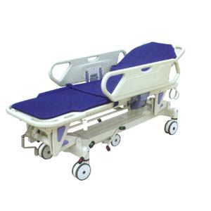 輸送用ストレッチャー - TK-T204A - TENKO MEDICAL SYSTEM CORP - 油圧式 / 2セクション