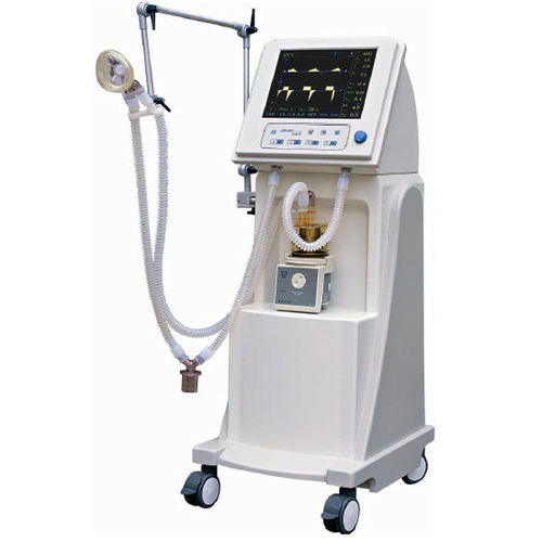 集中治療用人工呼吸器 - TK-7430SP - TENKO MEDICAL SYSTEM CORP - 電子式 / CPAP / キャスター付き