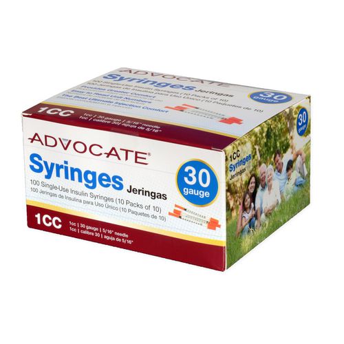 インスリン用シリンジ - 894046001622 - Pharma Supply - 無菌