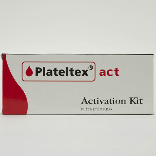 バトロキソビン試薬キット - Plateltex ACT - Biomed Device s.r.l. - 多血小板血漿のゲル化用 / 試料管付き