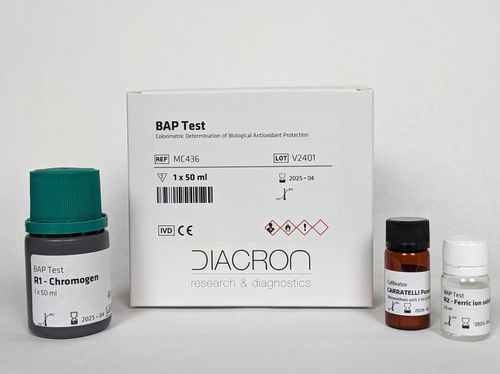 酸化ストレス検査キット - BAP - Diacron International S.r.l. - アルブミン / ビタミンC / ビリルビン