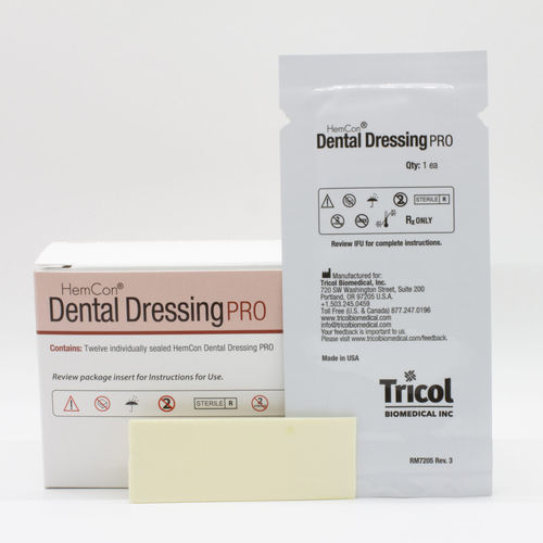 無菌皮膚包帯 - Dental  - Tricol Biomedical - 抗菌