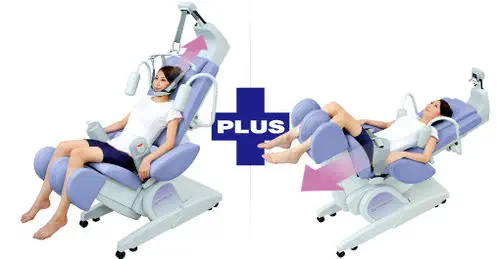 腰と首牽引台 - Super Track ST-2CL - MINATO Medical Science