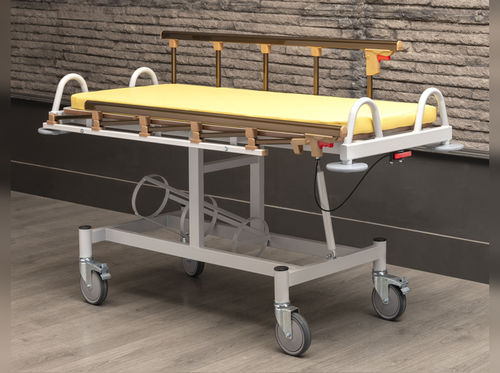 輸送用ストレッチャー - TM-K 2215 - Turmed - 手動式 / トレンデレンブルグ体位 / 背もたれ調節可能な
