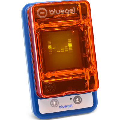DNA用電気泳動システム - blueGel™ - Amplyus - コンパクト / 携帯型