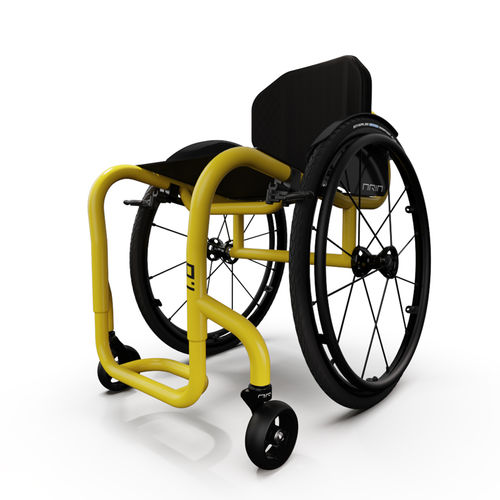 アクティブ車椅子 - 1.0 - Aria Wheels - 屋外 / 屋内用 / レッグレスト付き