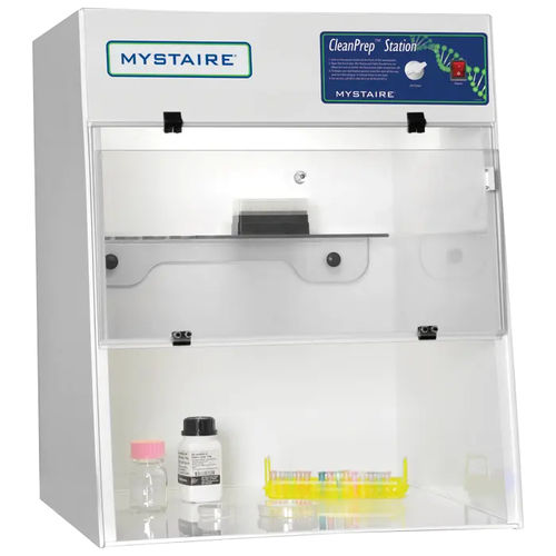 化学吸引ブース - CleanPrep™ - Mystaire - 除染 / PCR / 卓上