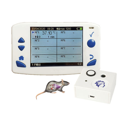 動物研究用遠隔操作インプラント - Anipill - BodyCAP - 製薬産業用 / 小動物用 / 大型動物用