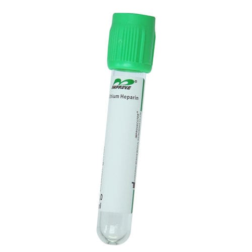 円筒形採取チューブ - IMPROVACUTER® 652030202, IMPROVACUTER® 663060202 - Improve Medical - 血液 / サンプル回収用 / ヘパリンリチウム