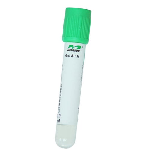 プラズマ分析用採取チューブ - IMPROVACUTER® 742350202, IMPROVACUTER® 744850202 - Improve Medical - 円筒形 / 血漿用 / 血清分離剤入り
