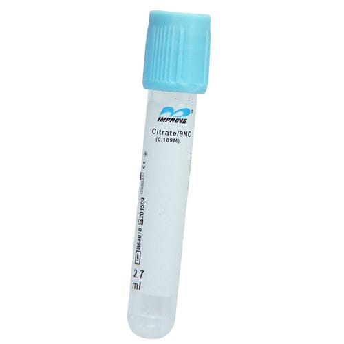 円筒形採取チューブ - IMPROVACUTER® 632180202, IMPROVACUTER® 633452202 - Improve Medical - サンプル回収用 / クエン酸ナトリウム