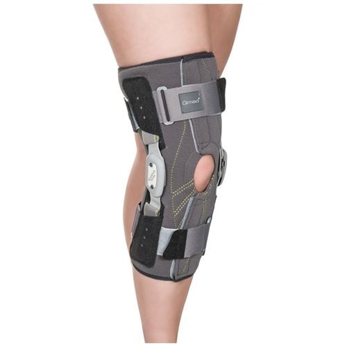 膝装具 - S-MOVE - Qmed - 膝蓋骨の安定化 / 膝部分が開いたタイプ / 関節付き