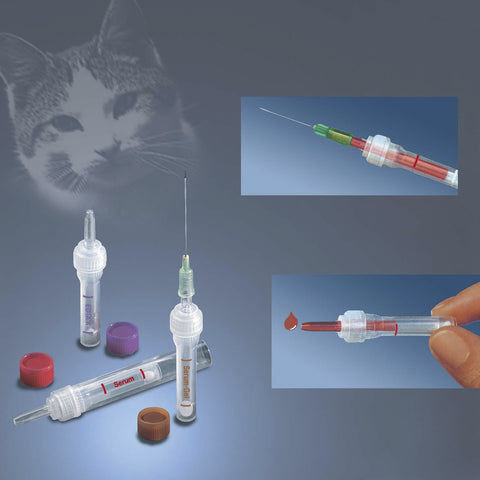 研究所用採取チューブ - MUL-S-600 - SAI Infusion Technologies - 獣医用 / 円筒形 / 血液