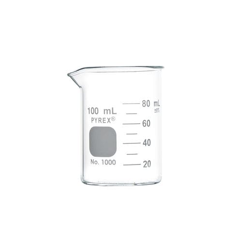 実験用ビーカー - 1000-100 - Corning BV - 目盛り付 / グリフィン