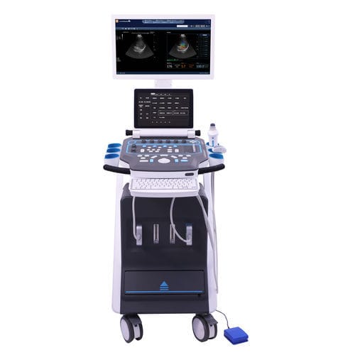 肝硬変用超音波エラストグラフィシステム - Max(FH9000) - Hisky Medical Technologies - 肝繊維症用 / 脂肪肝用 / キャスター付き
