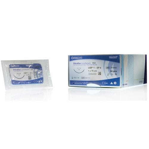 非吸収性縫合糸 - Chiraflon  - Vitrex Medical A/S - 眼科手術用 / 整形外科手術用 / 整形外科術用