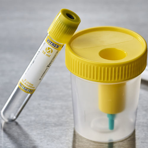 研究所用採取チューブ - 115509+ - Vitrex Medical A/S - 円筒形 / 尿用 / サンプル回収用