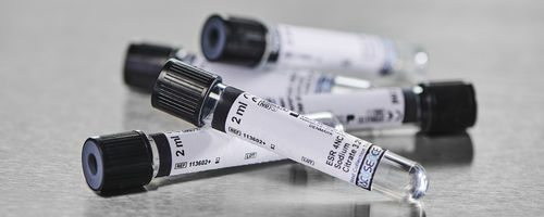 沈降分析用採取チューブ - Vacusence+ - Vitrex Medical A/S - 円筒形 / 血液 / PET