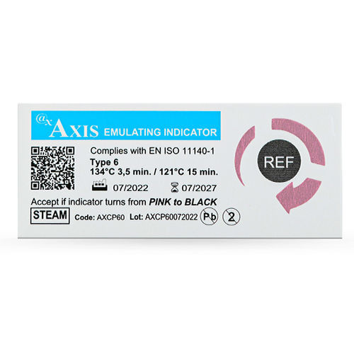 蒸気滅菌用生物指標 - AXCP60  - Axis - 医療用 / 製薬産業用 / 実験用