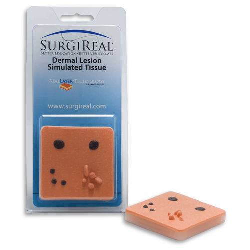 医療訓練用シミュレーター - SurgiReal Products - 生検用 / 皮膚治療 / パッド
