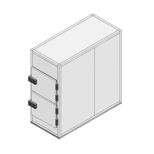 遺体担架用遺体安置棚 - MORG227 - FRIMA CONCEPT - 2体 / 正面投入 / 一時貯蔵用