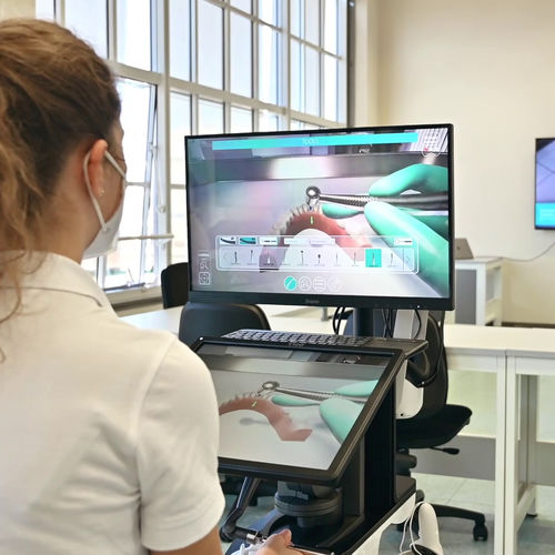 医療訓練用シミュレーター - Virteasy Dental V2 & VR (NextGen) - HRV Simulation - 歯科用 / ワークステーション / ワークステーション