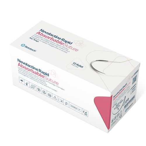 吸収性縫合糸 - NEVOLACTINE RAPID PGLA - Betatech Medical - 口腔外科手術用 / 眼科手術用 / 泌尿婦人科手術用