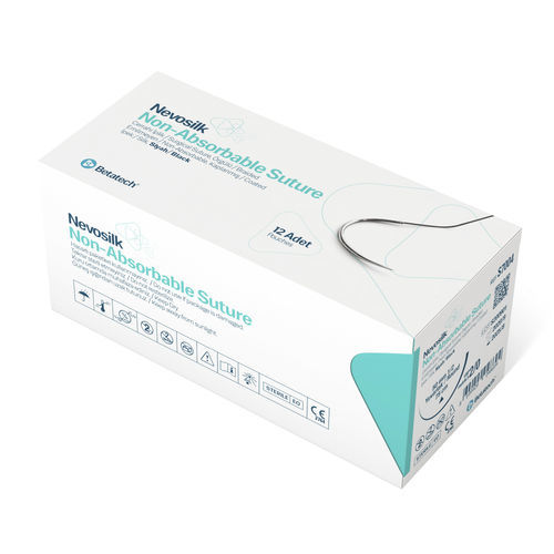 非吸収性縫合糸 - NEVOSILK  - Betatech Medical - 一般手術用 / 神経外科手術用 / 心臓血管外科手術用