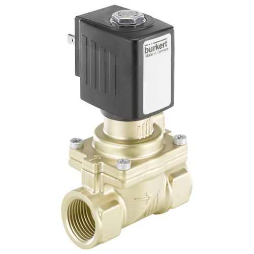 医療弁 - 6281 - Bürkert GmbH & Co. KG Fluid Control Systems - ソレノイド / 手動式 / ステンレス製