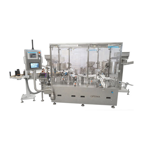 製薬産業用ラベル貼付機 - EK - OPTIMA - 自動