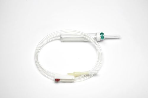 輸血セット - T1 series - Adriamed Srl - ポリ塩化ビニル / 栓付き / 点滴筒付き