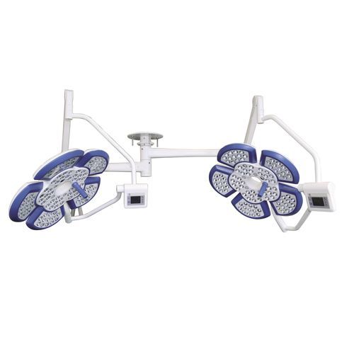 天井取付け無影灯 - DEL 9 - Ningbo Techart Medical Equipment - LED / アーム2本 / 97