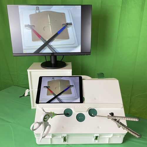 医療訓練用シミュレーター - eoSim SurgTrac - eoSurgical - 縫合 / 腹腔鏡検査用 / 一般的な治療用