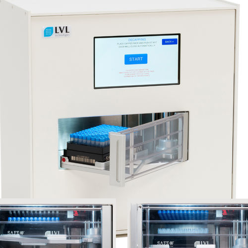 チューブ用カプセル除去およびカプセル化システム - CDC-96CH series - LVL Technologies - 自動 / コンパクト