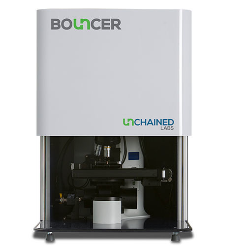 実験用分析装置 - Bouncer - Unchained Labs - 厚さ / 製薬産業用 / 卓上