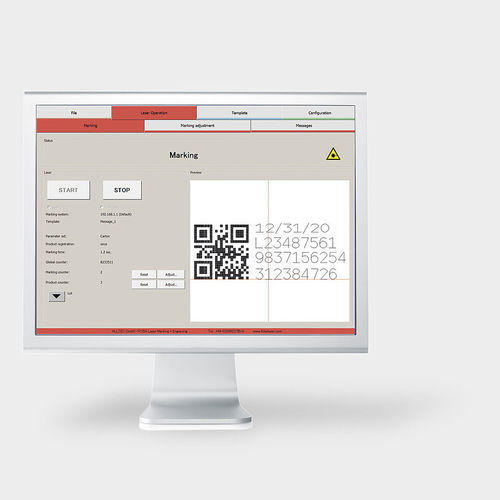 制御ソフト - Draw - FOBA Laser Marking + Engraving, ALLTEC GmbH - CAD / インポート / 安全